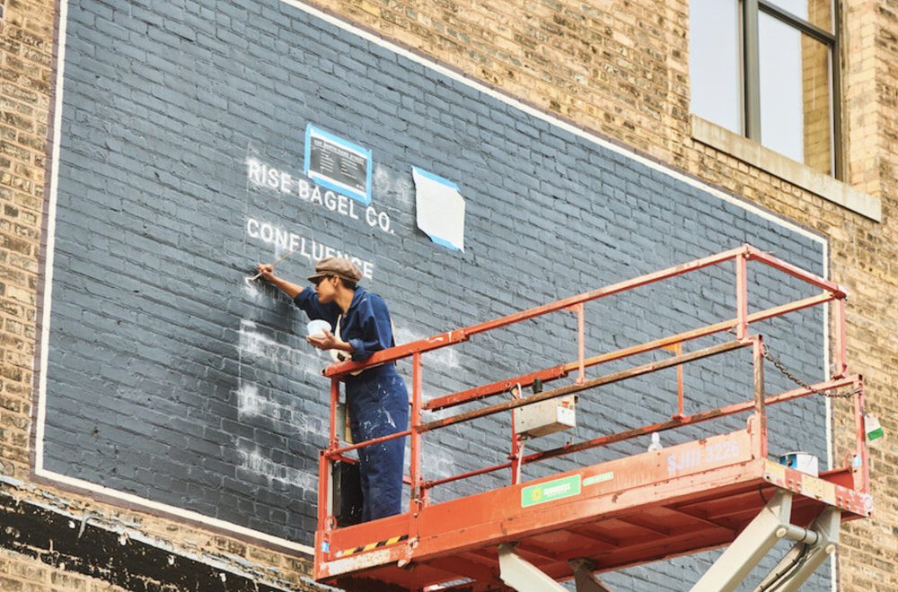 Sharp Design Co hand-painted signage